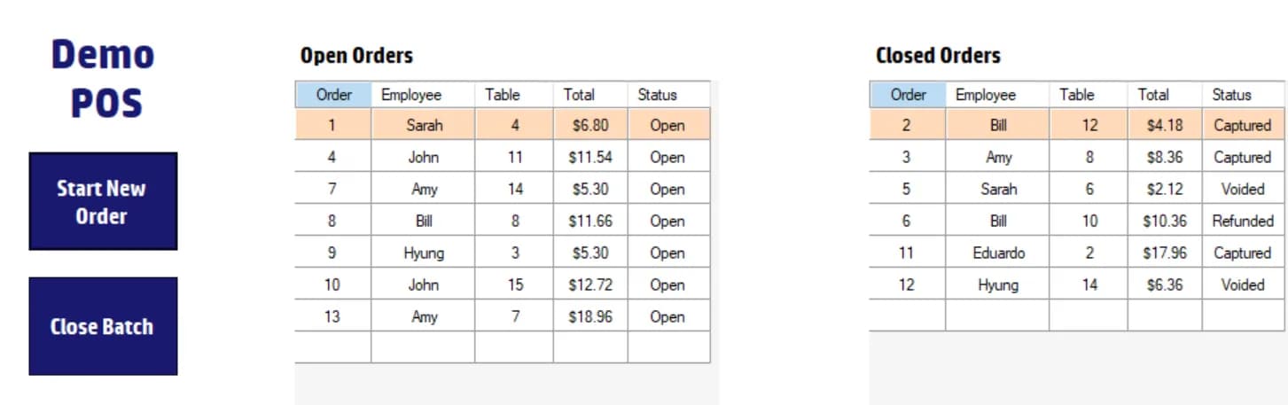 Point of Sale Application
