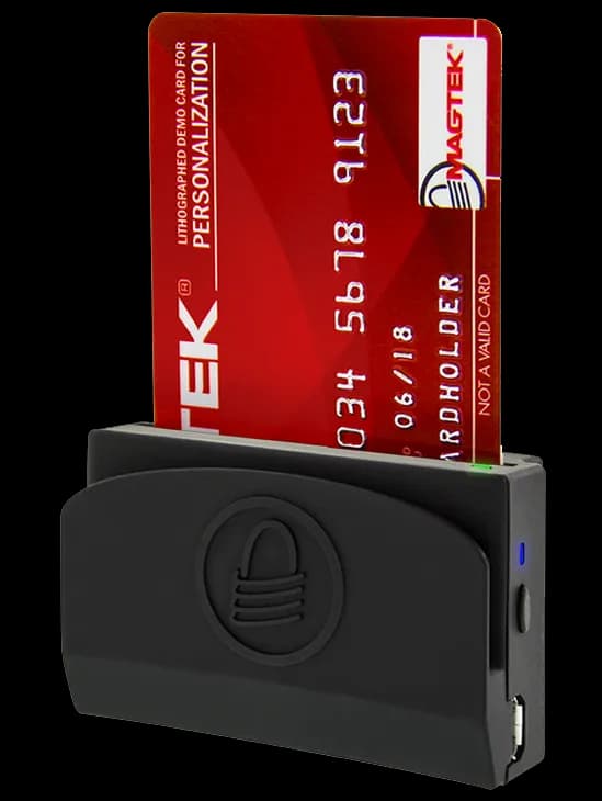 Bluetooth® 2-in-1 Card Reader